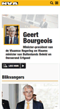 Mobile Screenshot of geertbourgeois.be